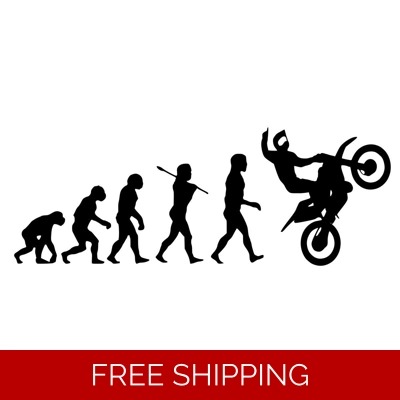 Dirt Bike Die Cut Vinyl Decal sticker